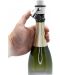 Метална тапа за шампанско с помпа 2 в 1 Vin Bouquet - Бяла - 4t
